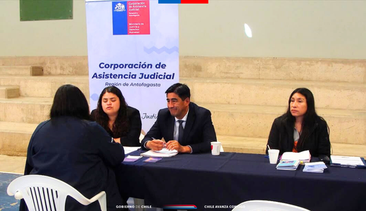 La CAJTA de la Región de Antofagasta participa en Plaza de Justicia