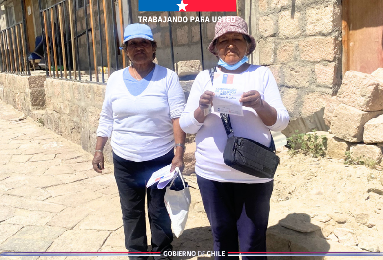 Consultorio Jurídico Móvil del Tamarugal brindó atención jurídica y social en Macaya