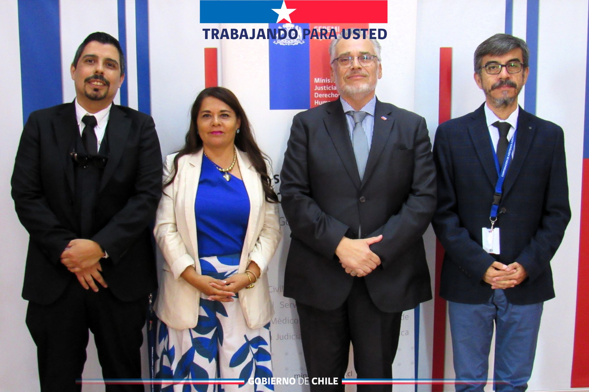 Seremi de Justicia y DDHH se Tarapacá se reúne con Director Regional de CAJTA