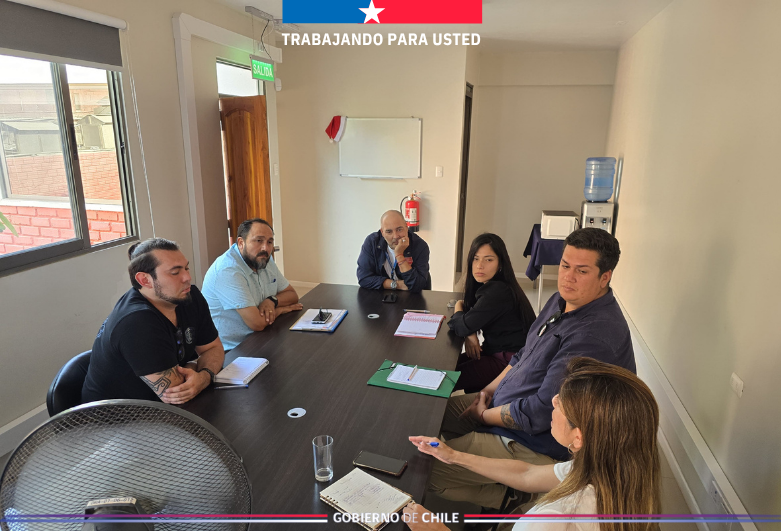 En Arica CAJTA y Gendarmería sostienen reunión de coordinación