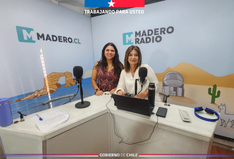 Abogada de la Dirección Regional de Antofagasta visita Radio Madero