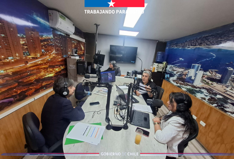 Director Regional de Tarapacá en Radio La Mega