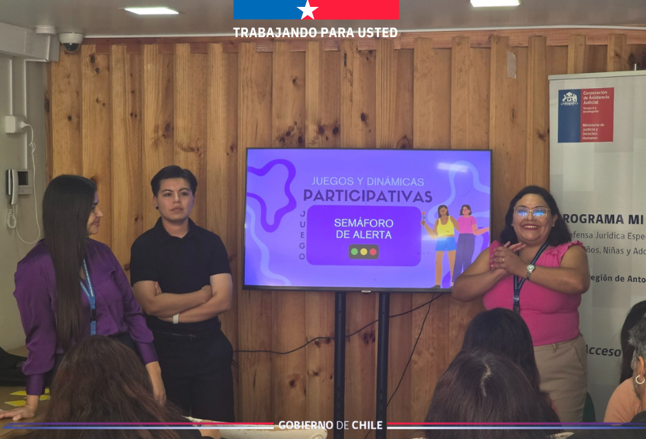 PMA de Antofagasta realizó taller, "Mi cuerpo, mi territorio: cómo identificar las trampas y ser dueña de mis decisiones"