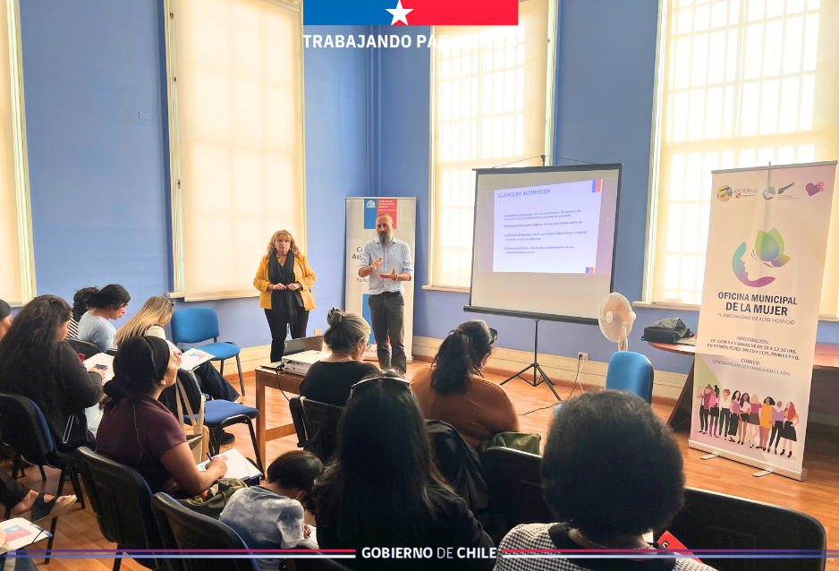 Centro de Familia de Iquique inició talleres para mujeres de la Oficina de la Mujer de la Municipalidad de Alto Hospicio