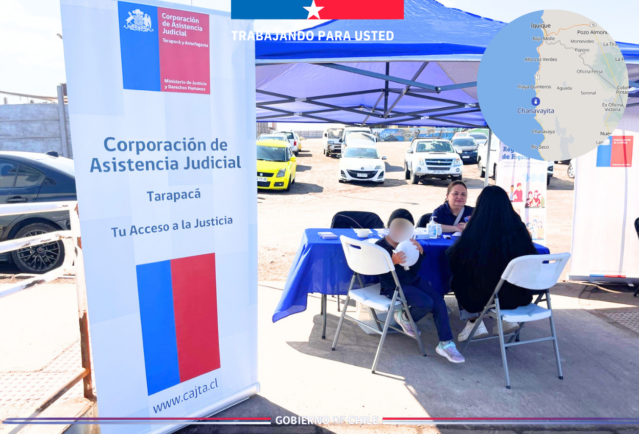 CAJTA acercó atención jurídica y social a la comunidad de Caleta Chanavayita