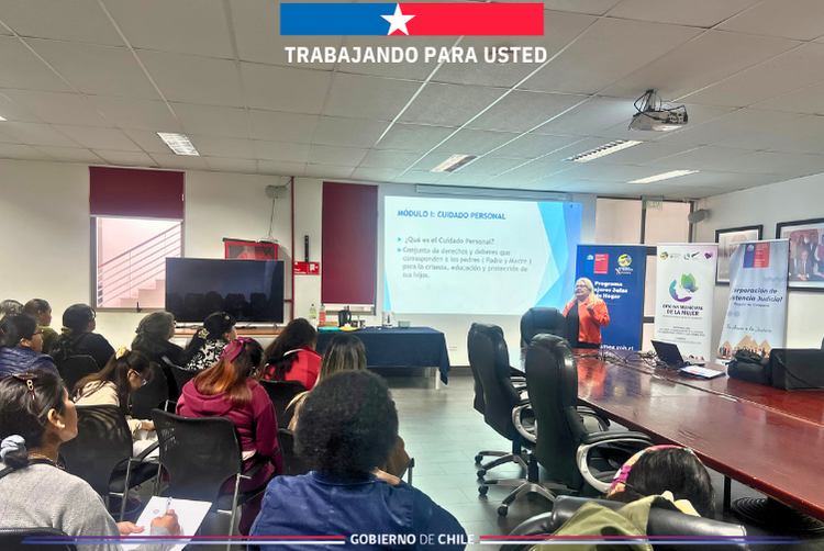 Continuo ciclo de talleres de capacitación en derecho de familia del Centro de Familia de Iquique