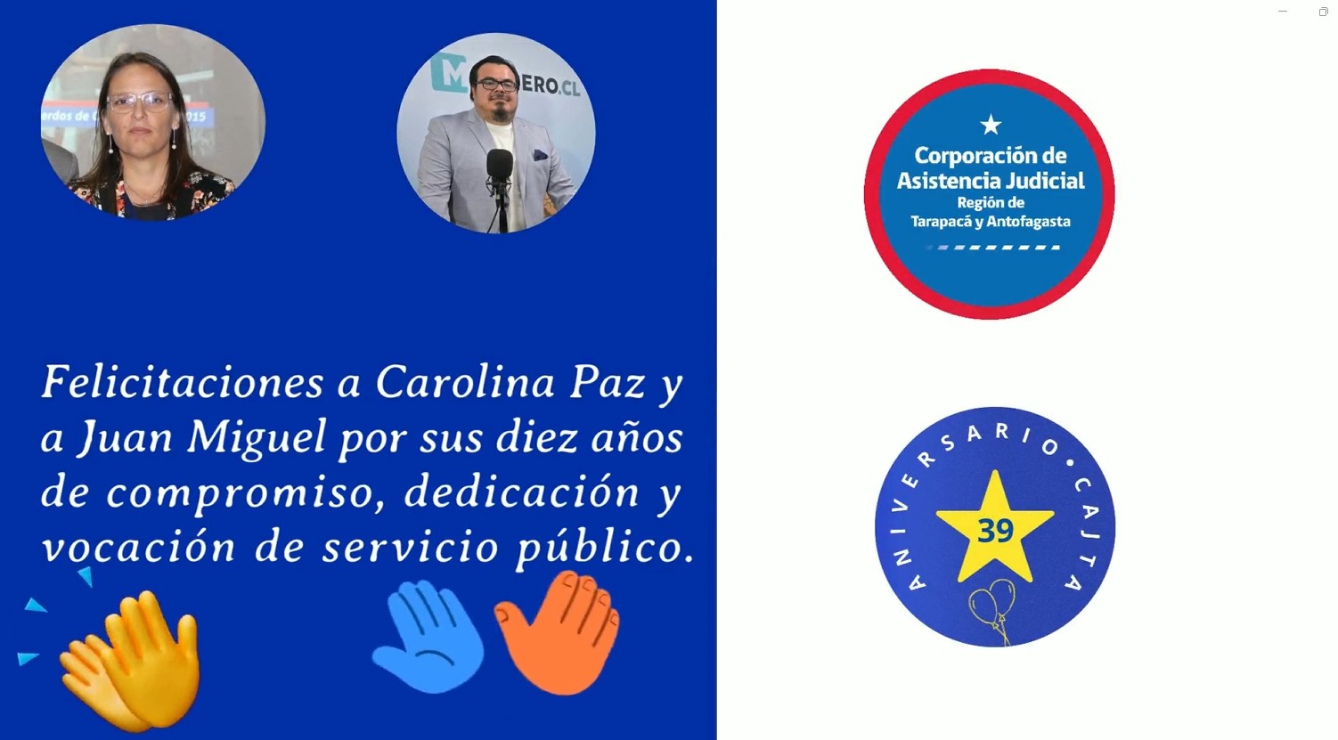En aniversario realizan reconociminto por 10 años de servicio