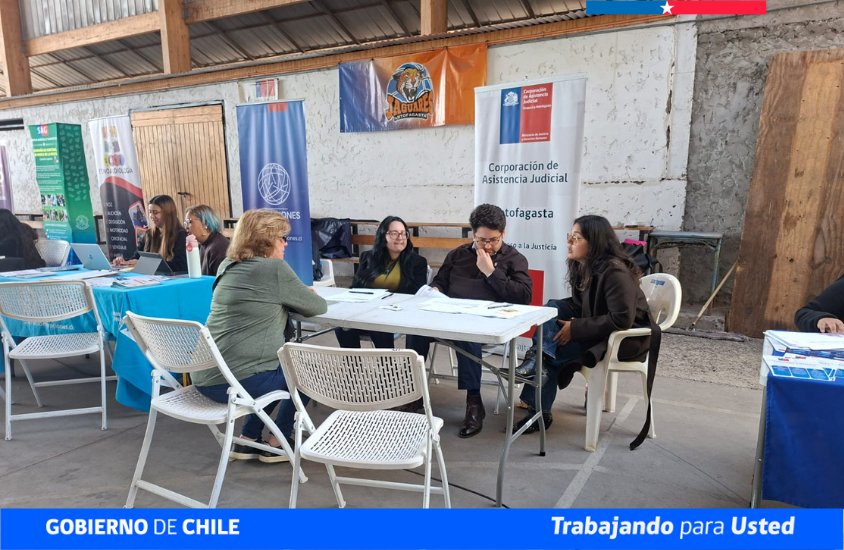 CAJTA Participa en Plaza Comunitaria en Sector Coviefi de Antofagasta
