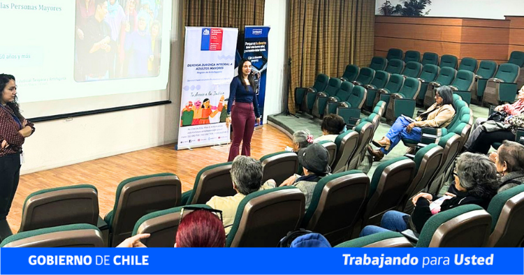 ODAM de Antofagasta realiza charla dirigida a personas mayores