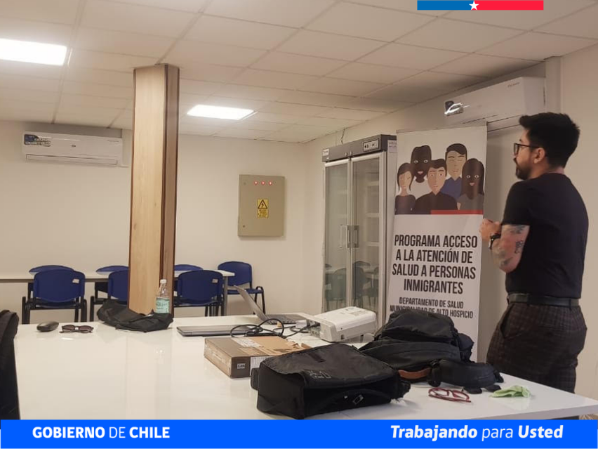 CAJTA realiza taller sobre migración en Alto Hospicio