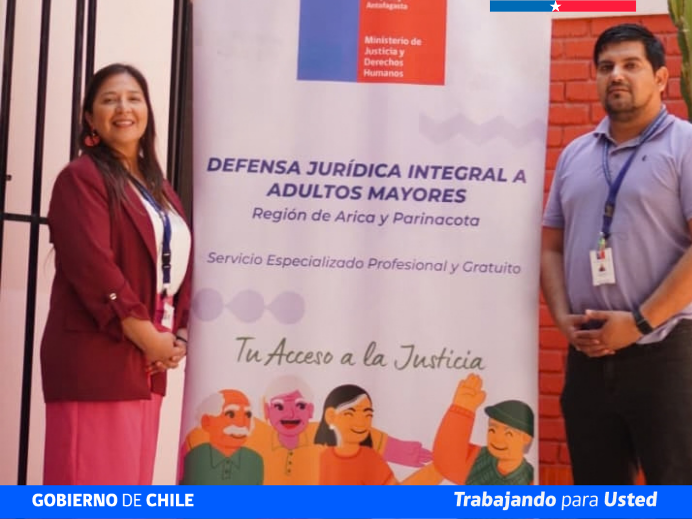 En Arica CAJTA obtiene sentencia favorable en protección de persona mayor