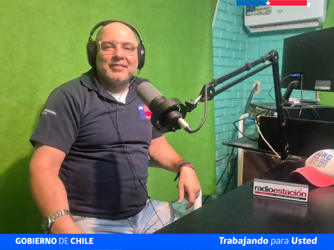 Director Regional de la CAJTA en Arica y Parinacota en Radio Estación