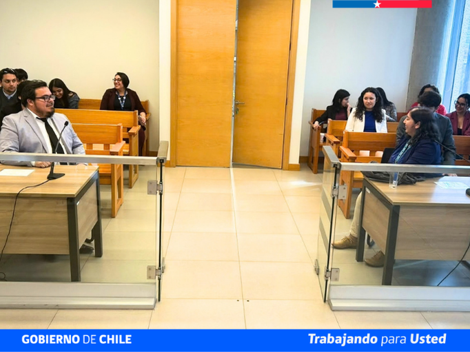 Simulación de Juicio en el Tribunal de Familia de Antofagasta para postulantes de la CAJTA