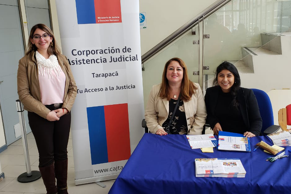 Consultorio Jurídico de Alto Hospicio continúa su labor en terreno en Servicio de Registro Civil e Identificación